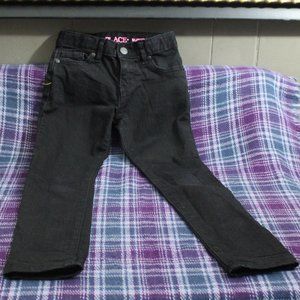 The Children's Place Black Denim Super Skinny Jeans Girl's Size 6S